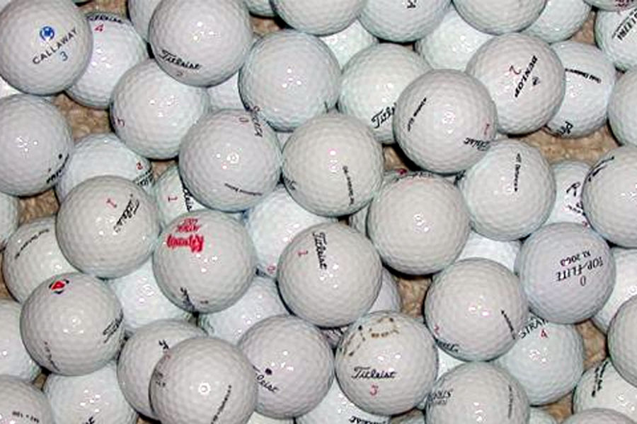 Мячи для гольфа в гостевом доме под Петрозаводском Илму Виено