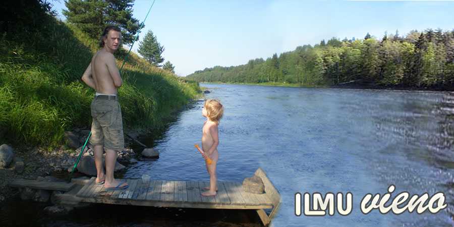 Семейный отдых в Карелии с детьми на рыбалке